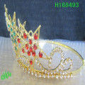 Wholesale Cheap Rhinestone Colorful color Star Tiara Crown